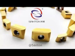 पी25 अनुक्रमित मिलिंग आवेषण ISO9001 ग्रे ब्लैक पर्पल कार्बाइड मिलिंग आवेषण