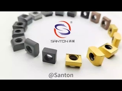 अच्छी लाल कठोरता K25 क्रैंकशाफ्ट मिलिंग सीमेंट कार्बाइड सम्मिलित 92HRA