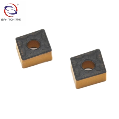खरीदें CVD काले और पीले समग्र लेपित CNMG कार्बाइड आवेषण P35 92.8 HRA CNMM 120408 online manufacture