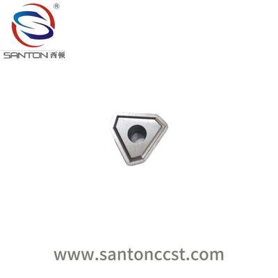90.4-91.5HRA कठोरता कार्बाइड इंसर्ट्स, रफिंग मिश्र धातु संरचना इस्पात प्रदर्शन के लिए