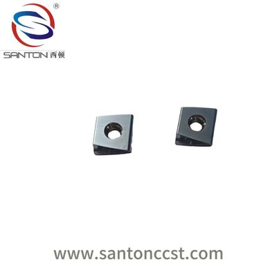 खरीदें Robust Geometric Design Carbide Milling Inserts for Semi-Finishing Materials like Cast Iron and Heat-Resistant Alloys online manufacture