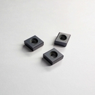 Gray Black ISO14001 Indexable Carbide Inserts 92.5 HRA High Wear Resistant