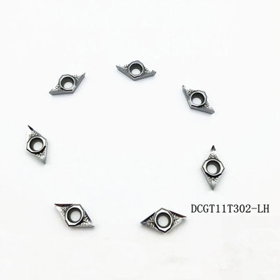 खरीदें एल्यूमिनियम 92 HRA के लिए लाल कठोरता DCGT11T304 टंगस्टन कार्बाइड इंसर्ट online manufacture