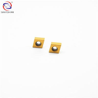 खरीदें YG8 इंडेक्सेबल कार्बाइड इन्सर्ट्स 91.5 HRA उच्च मैंगनीज स्टील सीवीडी लेपित online manufacture