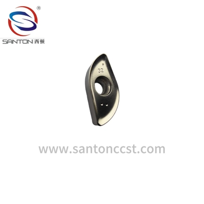 K40 R216-20T3M-M उच्च प्रतिरोध और प्रदर्शन के साथ मरकज मशीनिंग जहाज ब्लेड के लिए सीएनसी कार्बाइड सम्मिलन